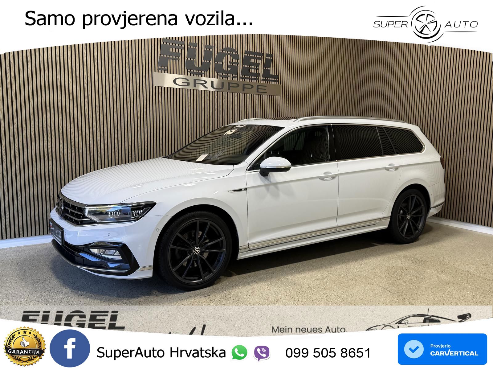 Volkswagen Passat Variant 2.0 TDI (200 KS) 4MOTION DSG R-Line ACC+GR SJED+360+PANO