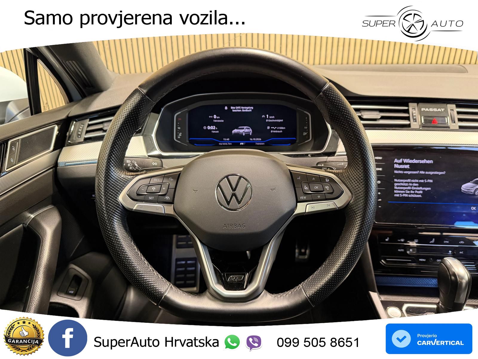 Volkswagen Passat Variant 2.0 TDI (200 KS) 4MOTION DSG R-Line ACC+GR SJED+360+PANO