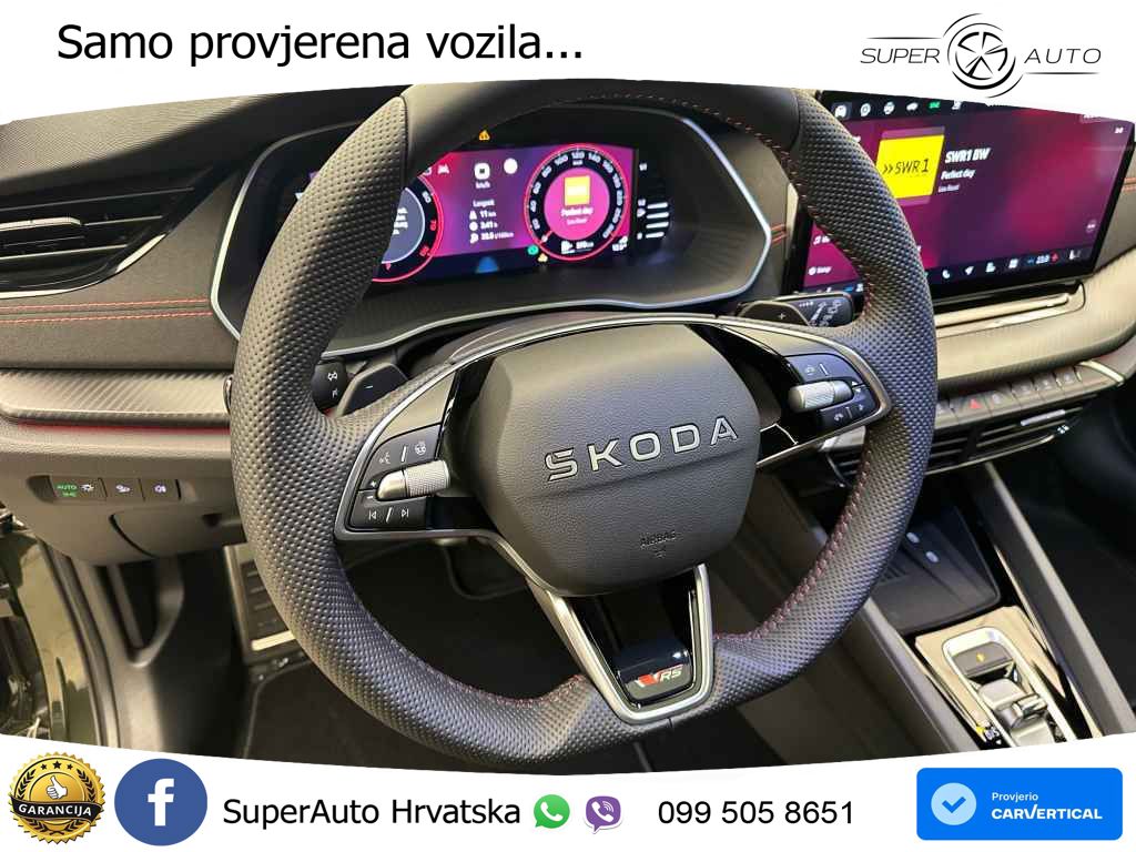 Škoda Octavia Combi RS 2.0 TSI (265 KS) DSG LED+GR SJED+ACC