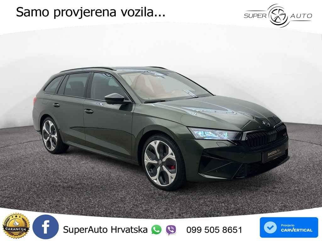Škoda Octavia Combi RS 2.0 TSI (265 KS) DSG LED+GR SJED+ACC