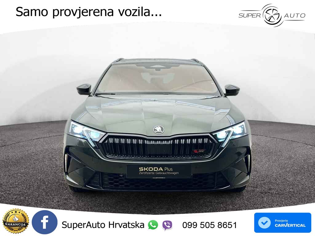 Škoda Octavia Combi RS 2.0 TSI (265 KS) DSG LED+GR SJED+ACC