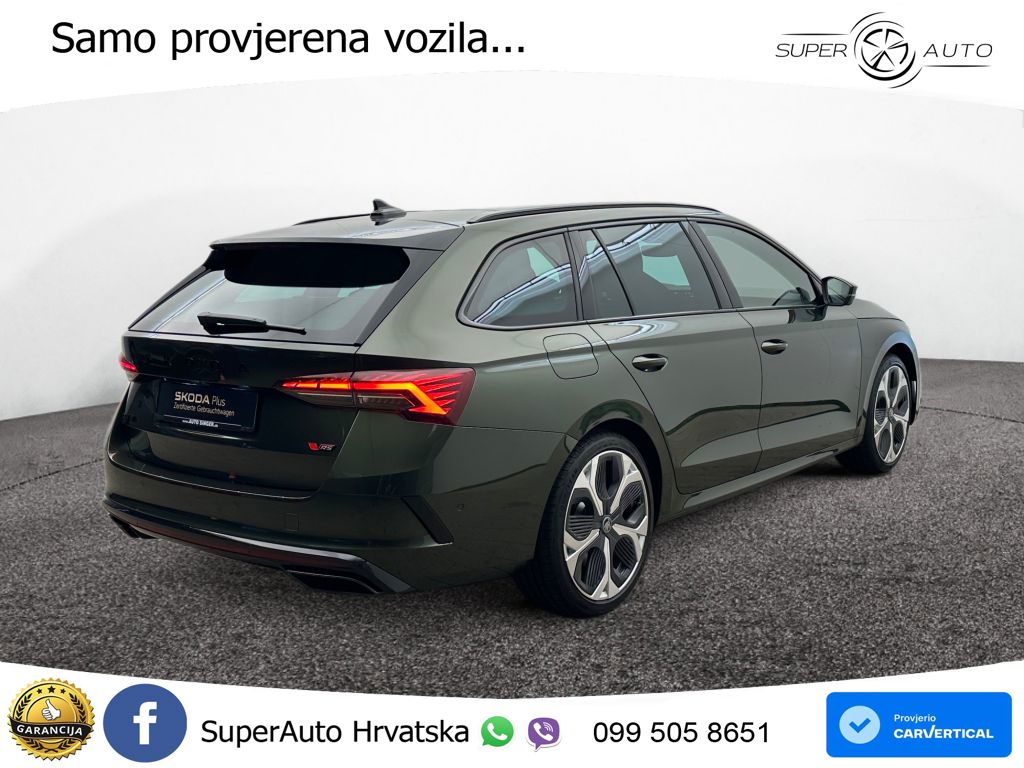 Škoda Octavia Combi RS 2.0 TSI (265 KS) DSG LED+GR SJED+ACC