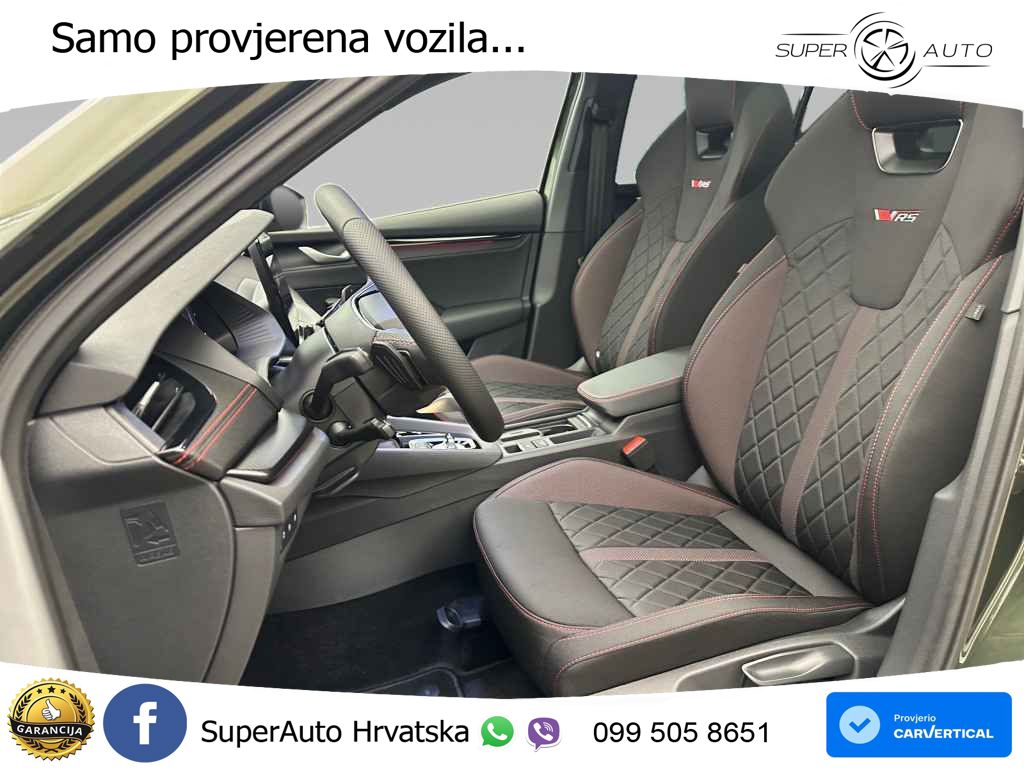 Škoda Octavia Combi RS 2.0 TSI (265 KS) DSG LED+GR SJED+ACC
