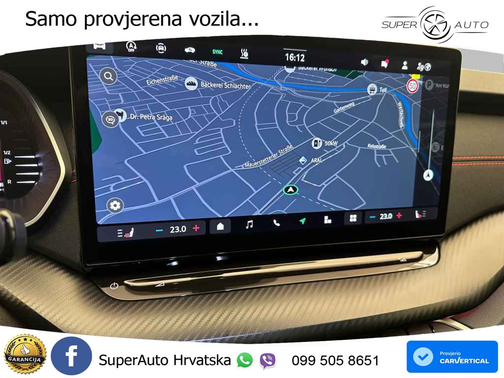 Škoda Octavia Combi RS 2.0 TSI (265 KS) DSG LED+GR SJED+ACC
