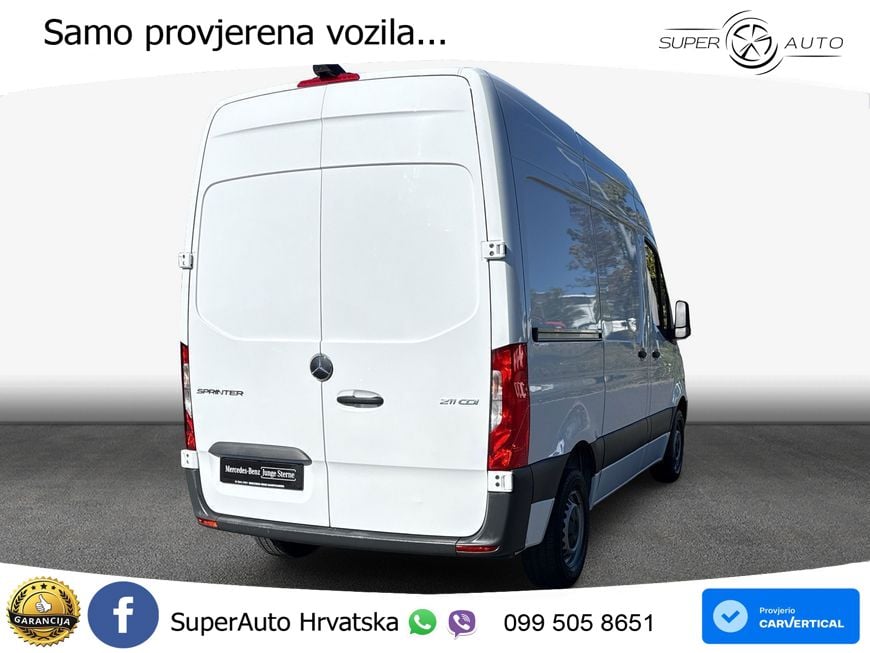 Mercedes-Benz 211 CDI Sprinter Kompakt VA (MO654) 114 KS