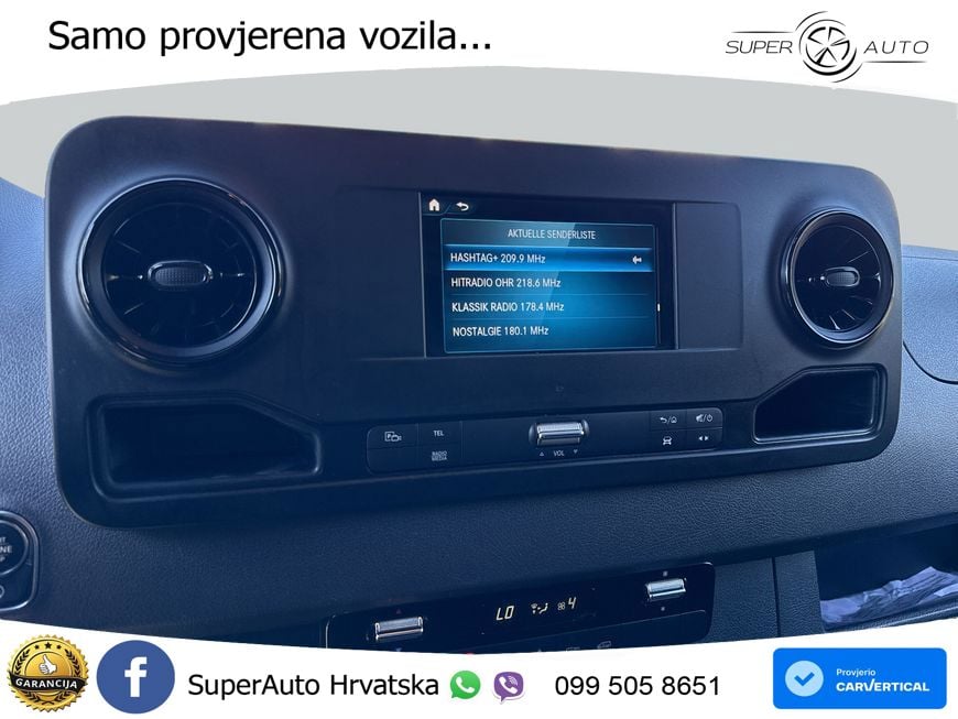 Mercedes-Benz 211 CDI Sprinter Kompakt VA (MO654) 114 KS