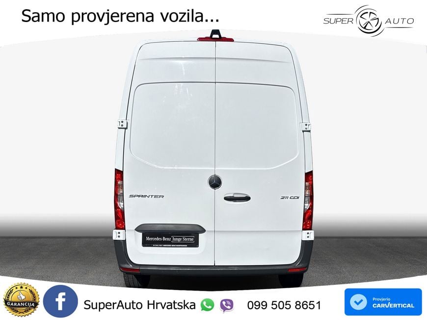 Mercedes-Benz 211 CDI Sprinter Kompakt VA (MO654) 114 KS