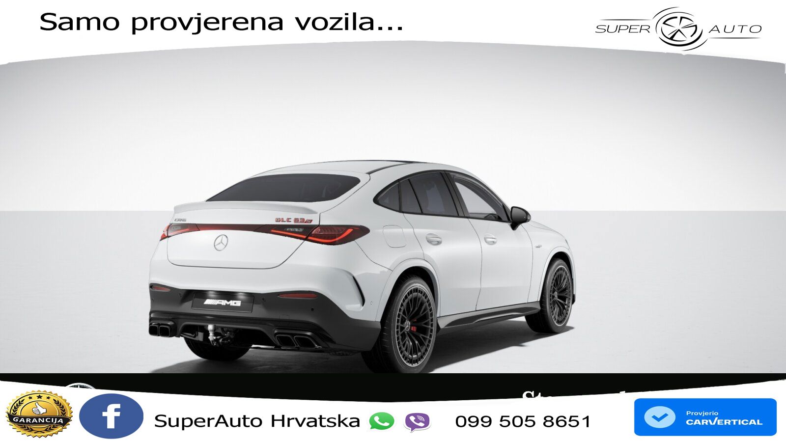 Mercedes GLC Coupe AMG 63 S E PERFORMANCE (680 KS) 4MATIC AMG SPEEDSHIFT MCT 9G ACC+HEAD+4xGR SJED+360+PANO