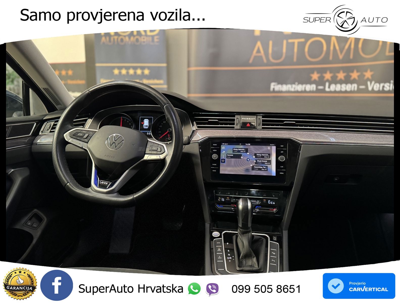 Volkswagen Passat Variant GTE 1.4 TSI (218 KS) DSG MATRIX+GR SJED+KAM