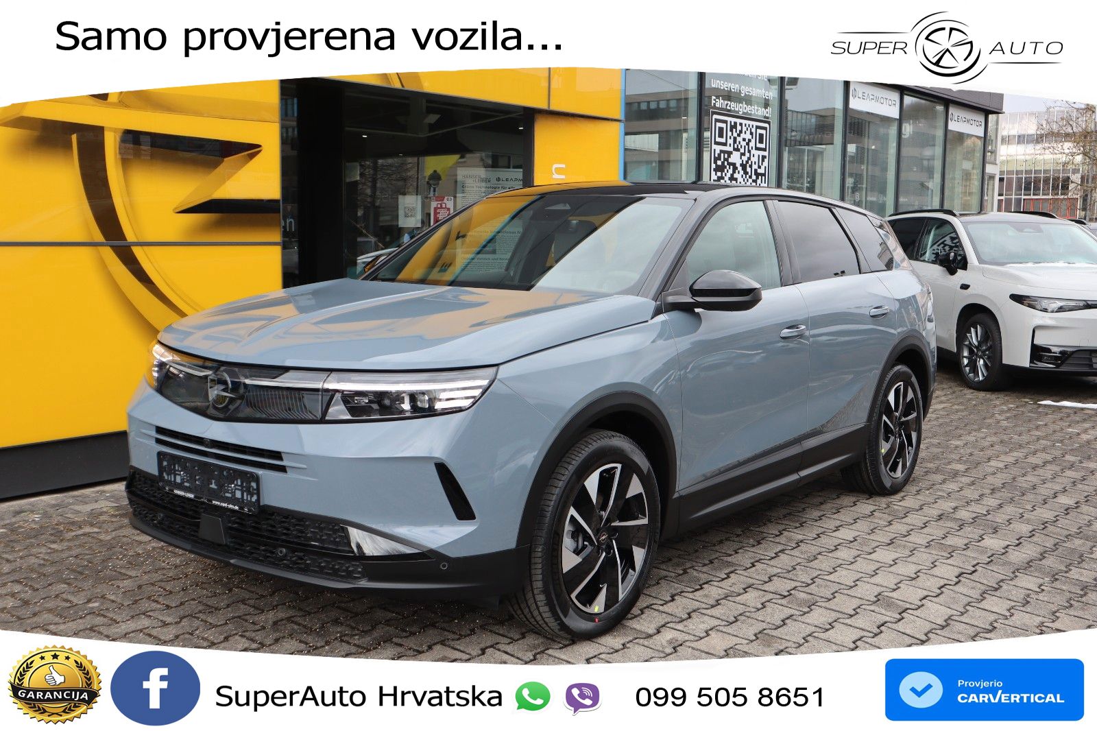 Opel Grandland 1.2 Turbo (145 KS) Hybrid eDCT Ultimate LED+GR SJED+ACC