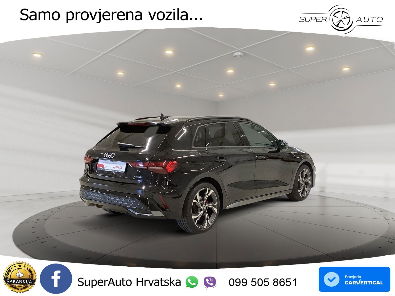 Audi A3 Sportback 40 TFSI (204 KS) quattro S tronic S line LED+GR SJED+ACC