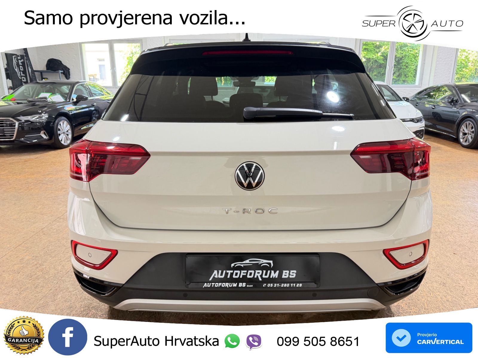 Volkswagen T-Roc I 2.0 TDI (150 KS) DSG LED+GR SJED+ACC