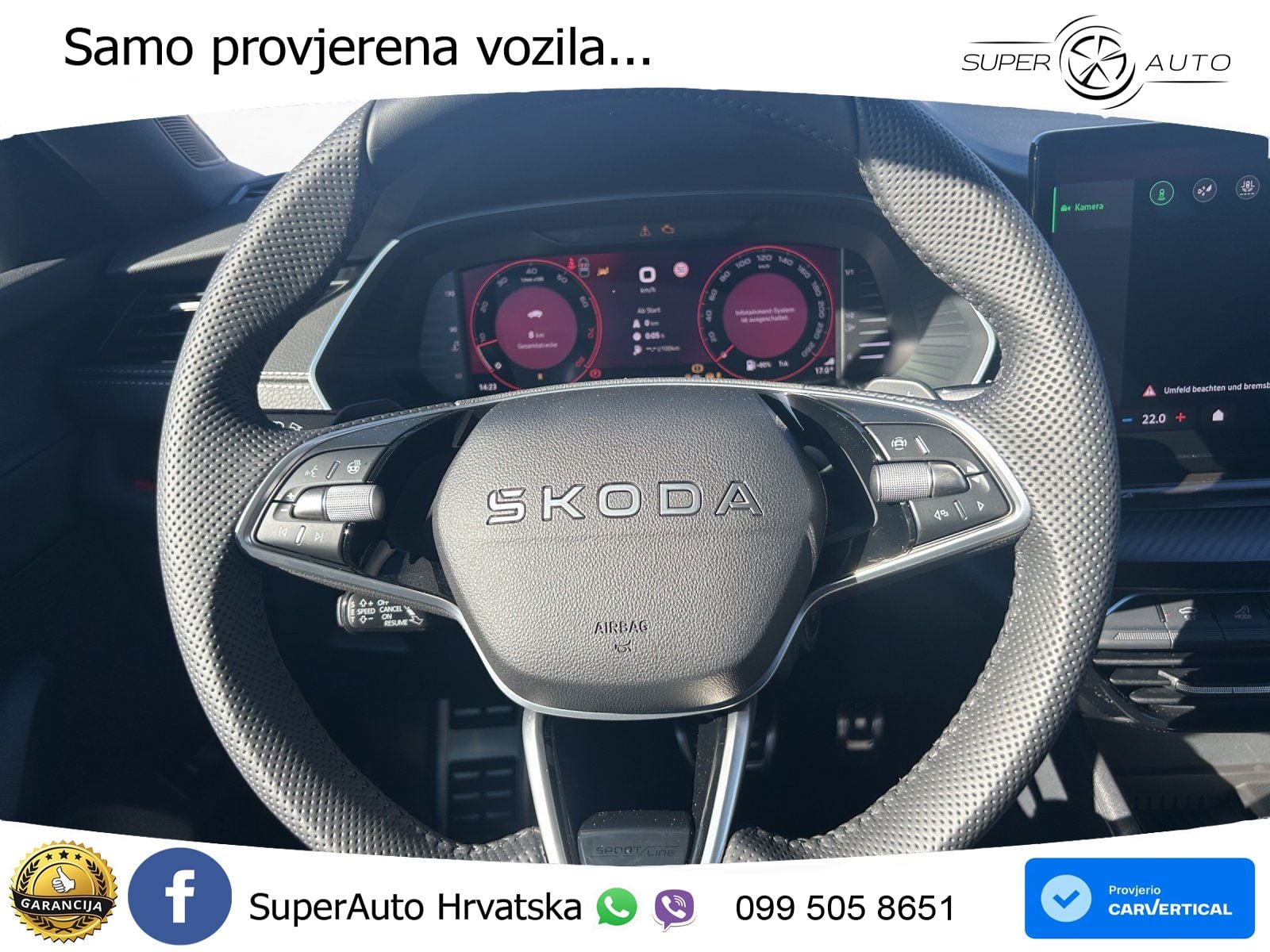 Škoda Octavia Combi 2.0 TSI (204 KS) 4x4 DSG SportLine LED+GR SJED+ACC