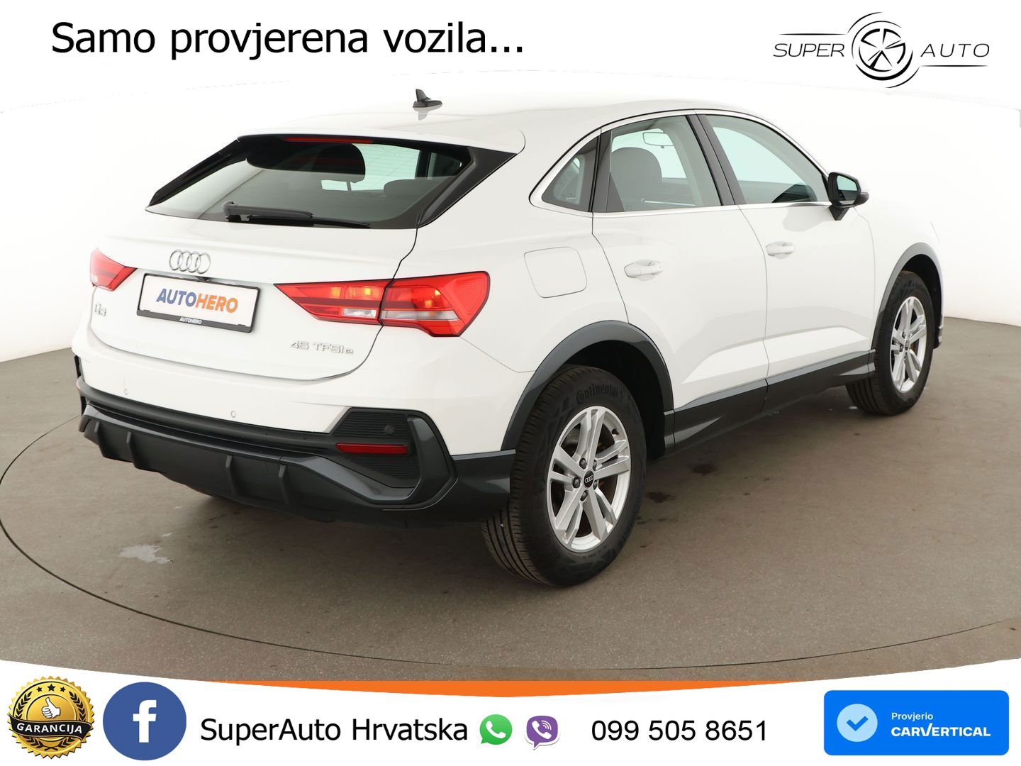 Audi Q3 Sportback 45 TFSIe (245 KS) S tronic