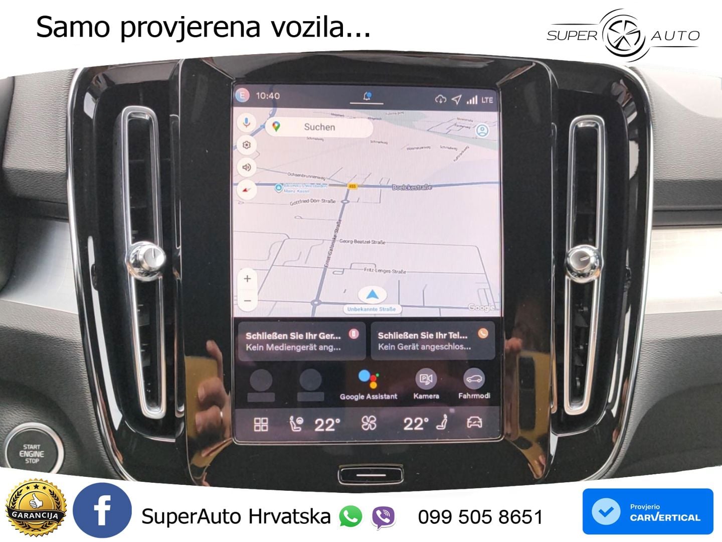 Volvo XC40 2.0 B3 163 KS Automatic LED+GR SJED+ACC