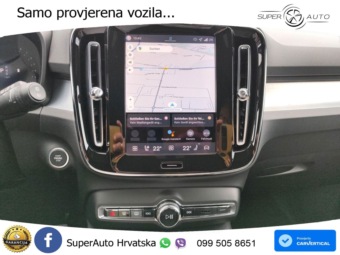 Volvo XC40 2.0 B3 163 KS Automatic LED+GR SJED+ACC