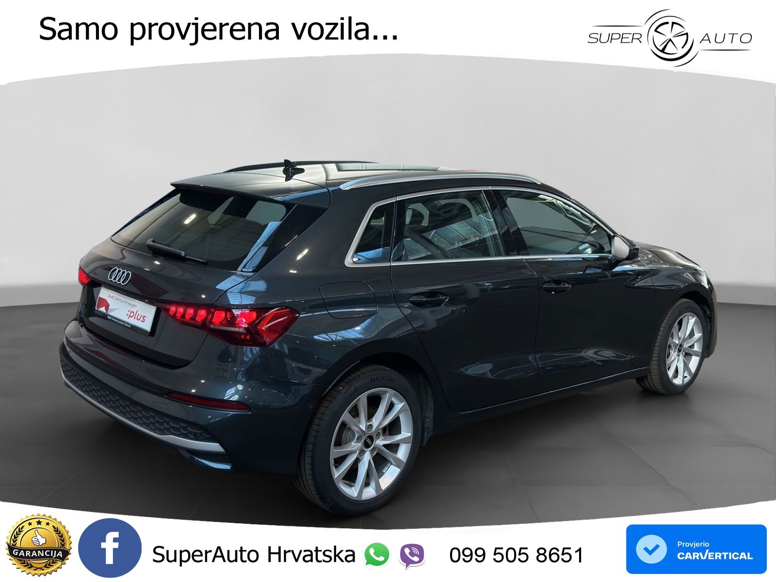 Audi A3 40 TFSIe (204 KS) S tronic LED+GR SJED+ACC
