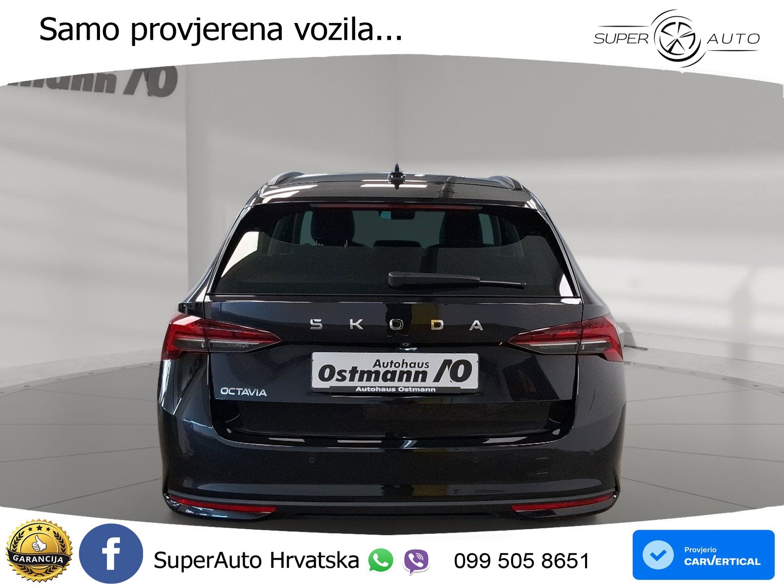 Škoda Octavia Combi 2.0 TDI (150 KS) DSG LED+GR SJED+ACC