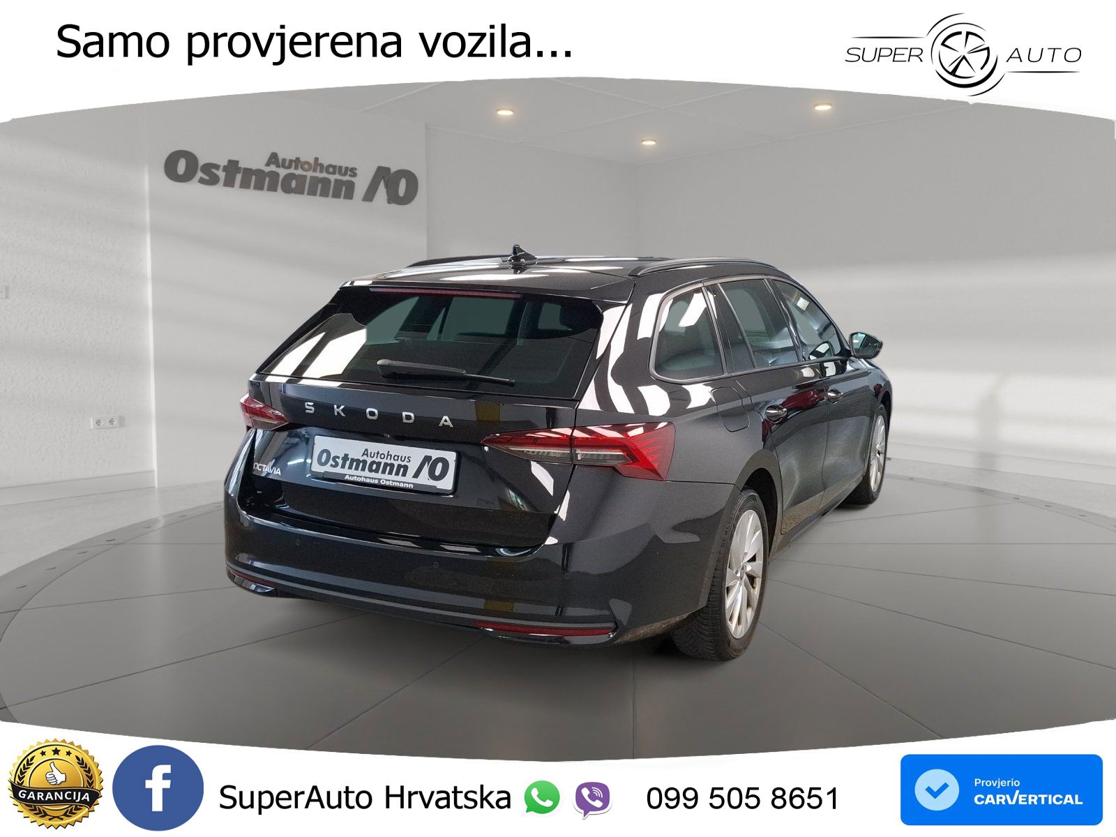 Škoda Octavia Combi 2.0 TDI (150 KS) DSG LED+GR SJED+ACC