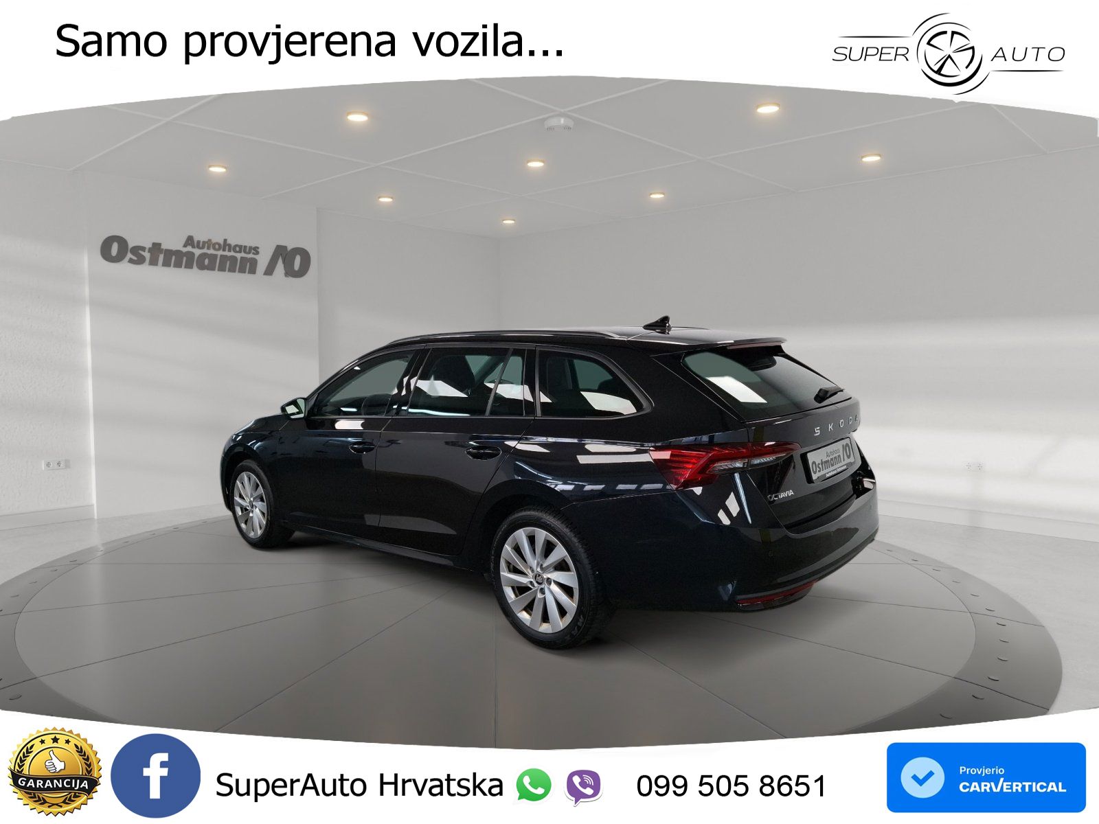 Škoda Octavia Combi 2.0 TDI (150 KS) DSG LED+GR SJED+ACC