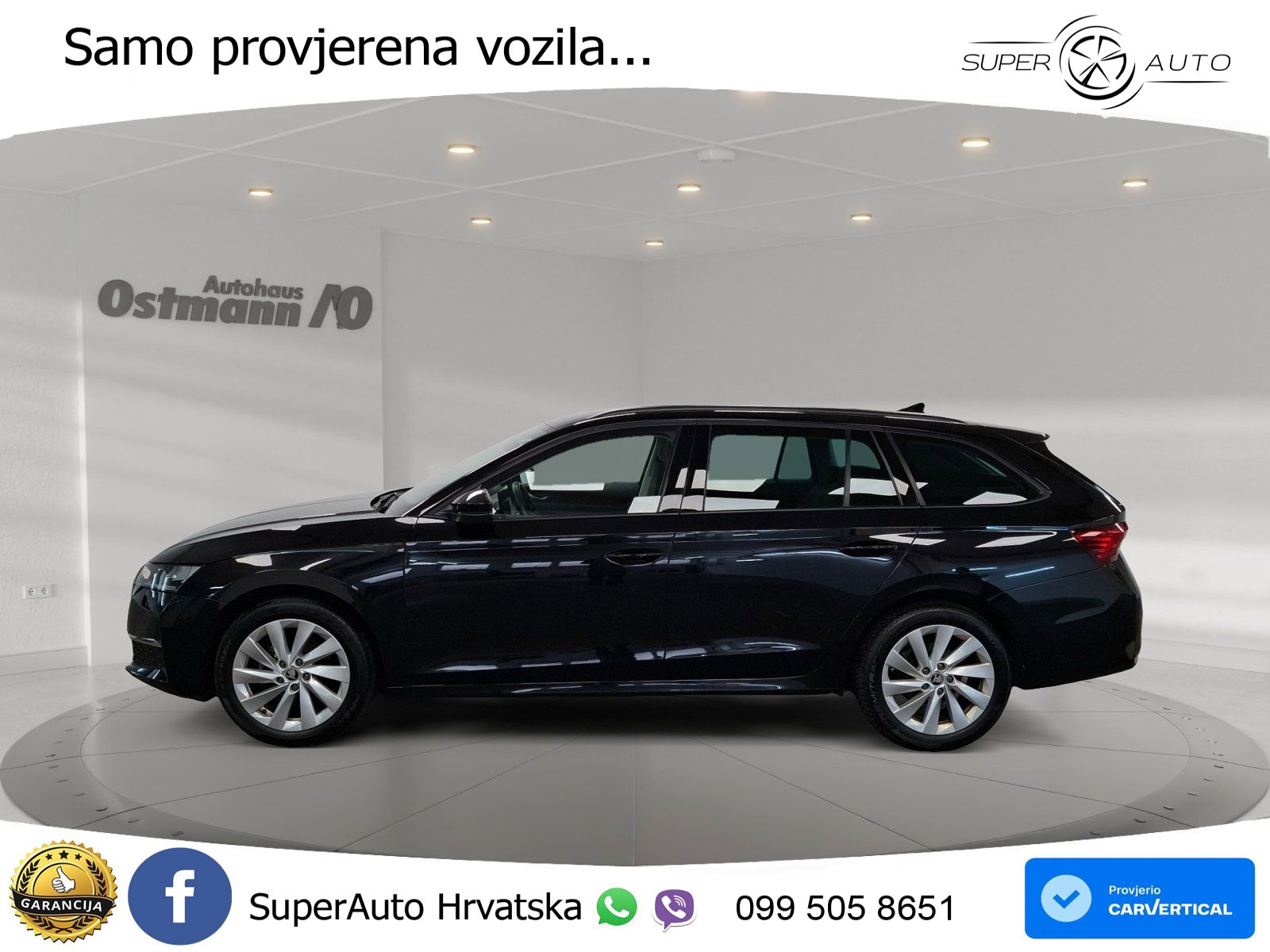 Škoda Octavia Combi 2.0 TDI (150 KS) DSG LED+GR SJED+ACC