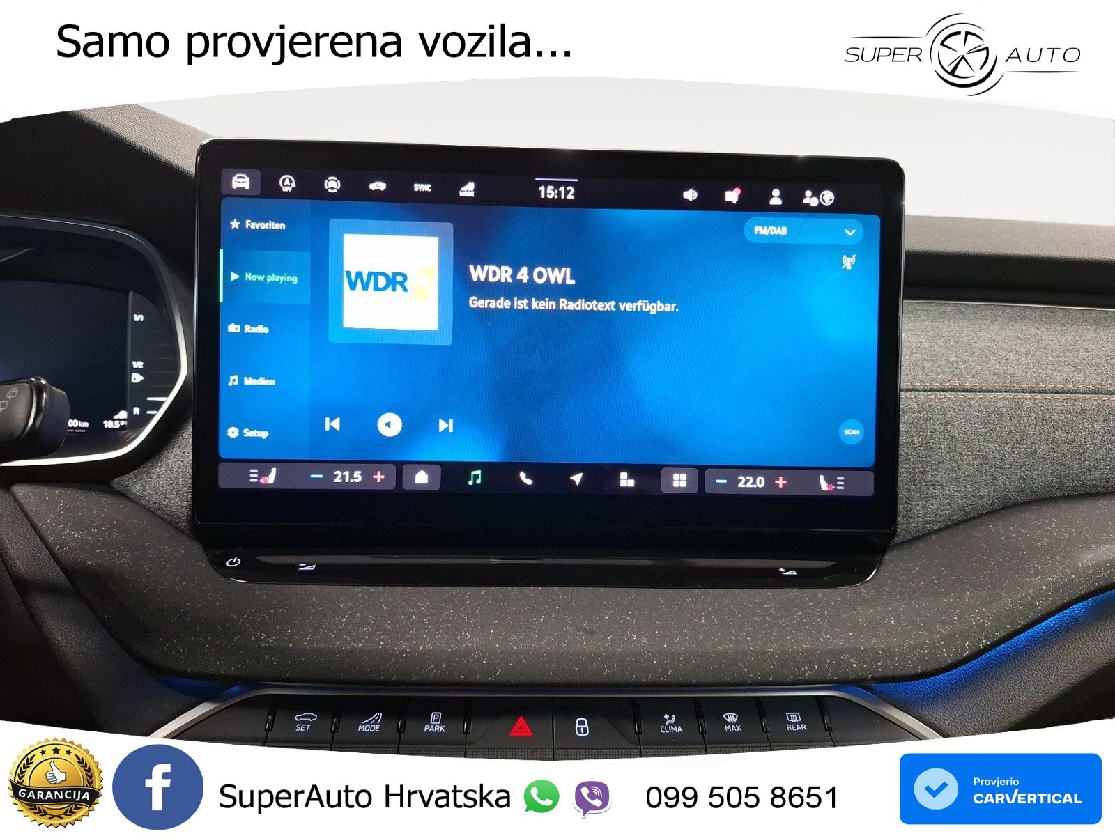 Škoda Octavia Combi 2.0 TDI (150 KS) DSG LED+GR SJED+ACC