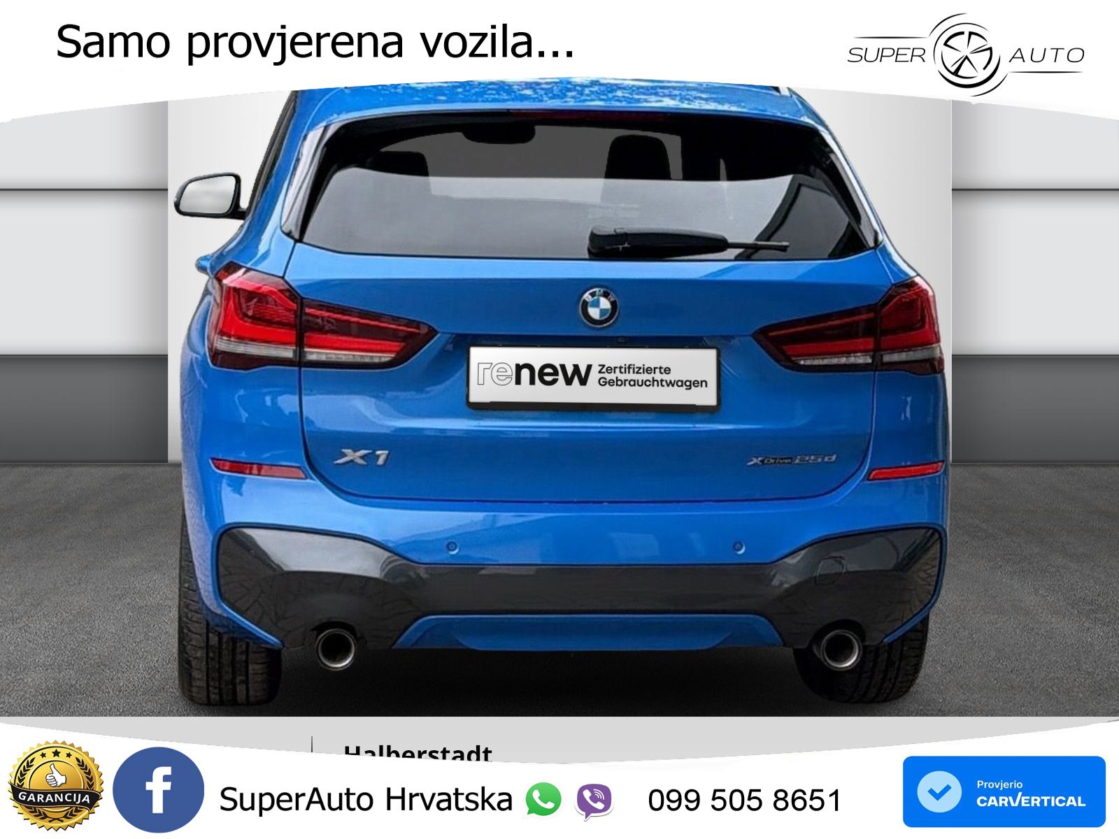 BMW X1 25d (231 KS) xDrive Steptronic M Sport LED+GR SJED+ACC