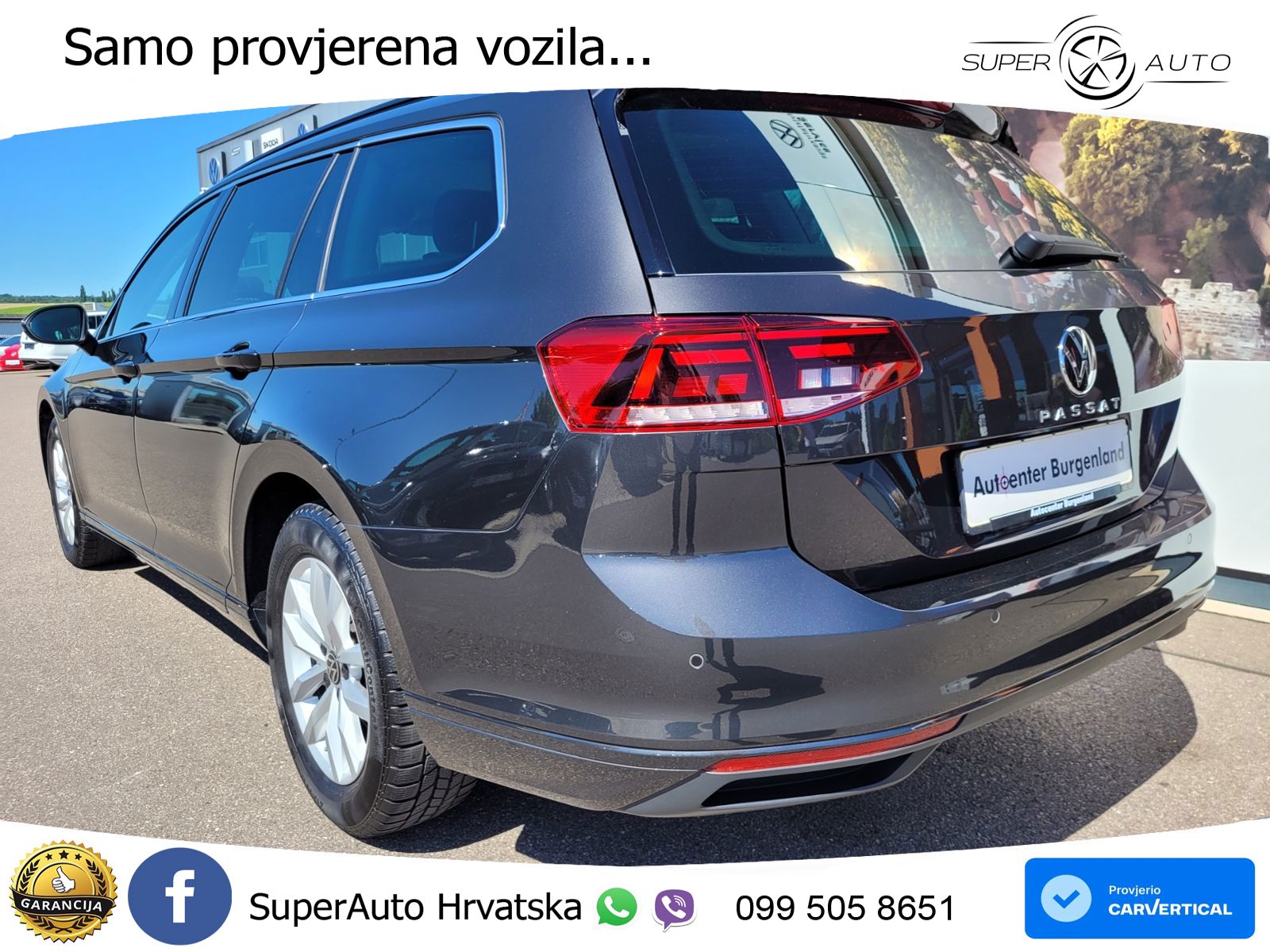 Volkswagen Passat Variant 2.0 TDI (150 KS) DSG Business LED+GR SJED+ACC