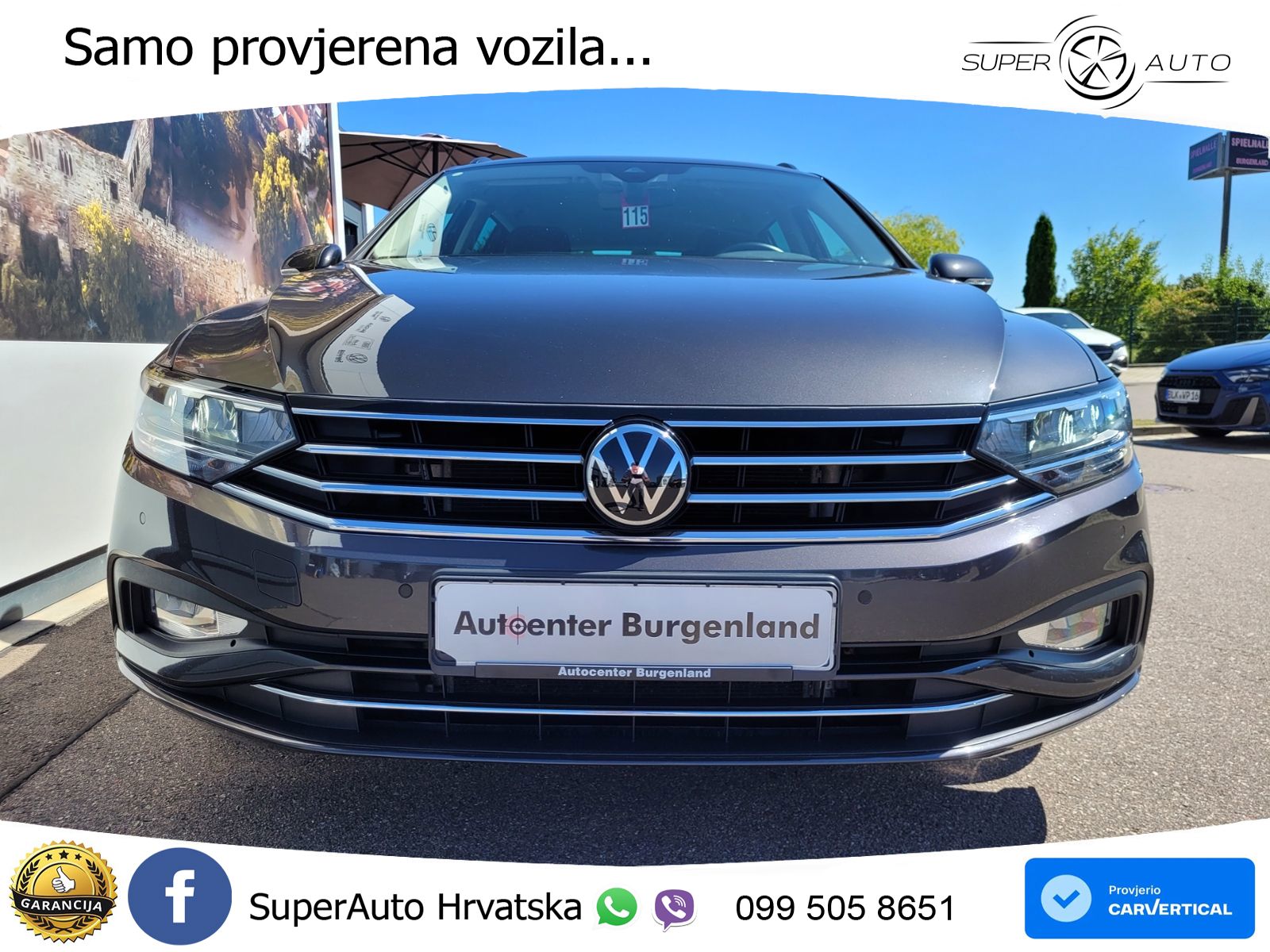Volkswagen Passat Variant 2.0 TDI (150 KS) DSG Business LED+GR SJED+ACC