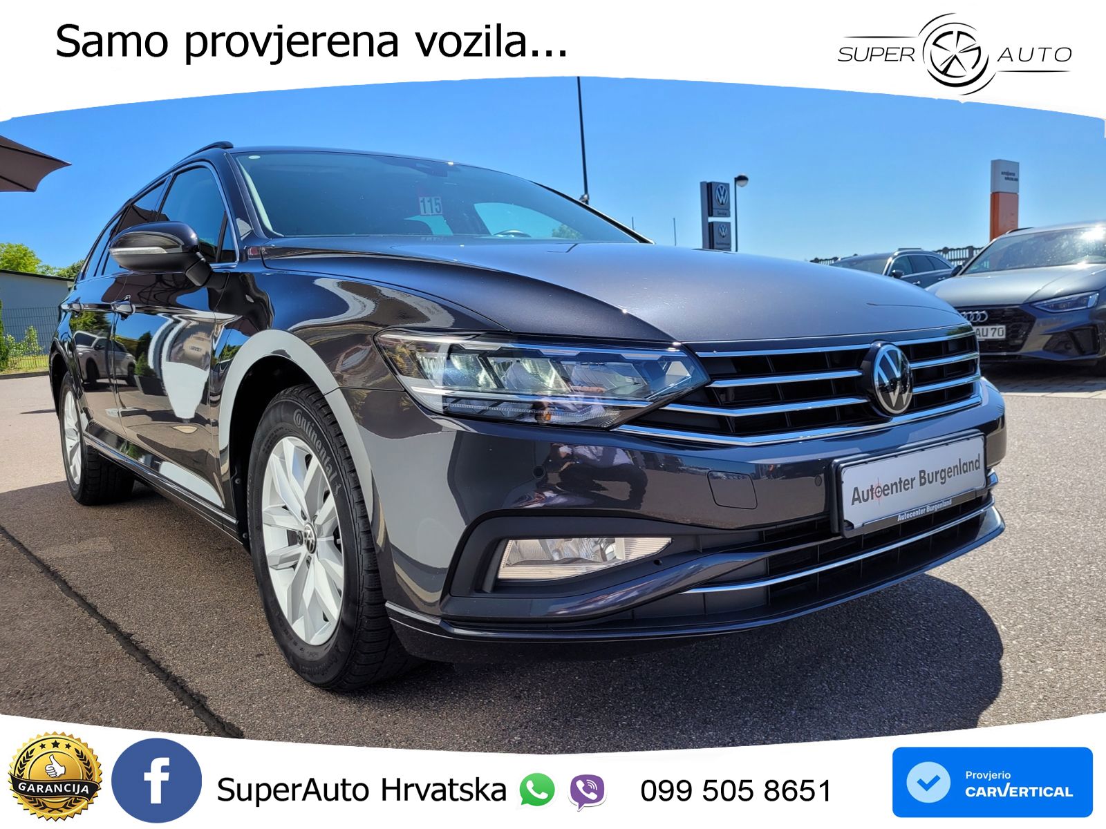 Volkswagen Passat Variant 2.0 TDI (150 KS) DSG Business LED+GR SJED+ACC