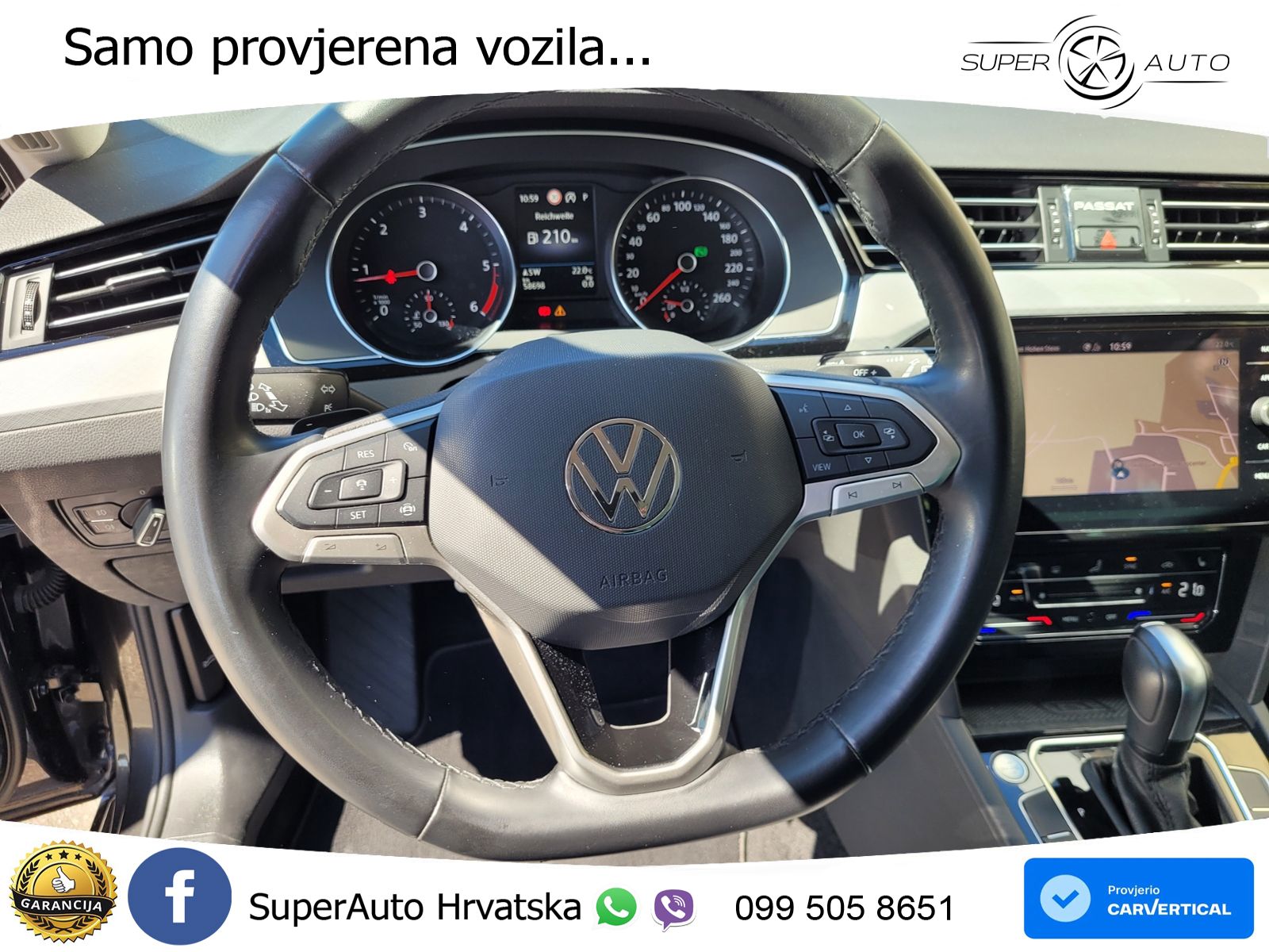 Volkswagen Passat Variant 2.0 TDI (150 KS) DSG Business LED+GR SJED+ACC