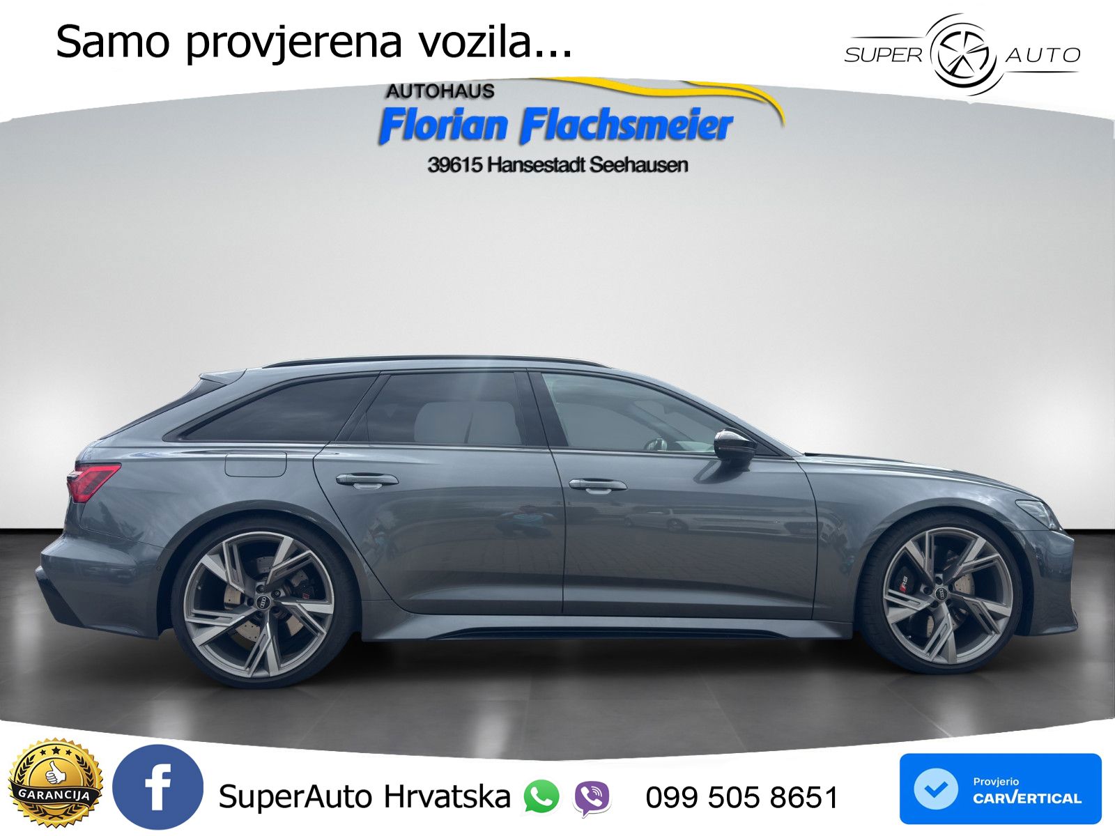 Audi RS6 Avant 4.0 TFSI V8 (600 KS) quattro Tiptronic LED+GR SJED+ACC