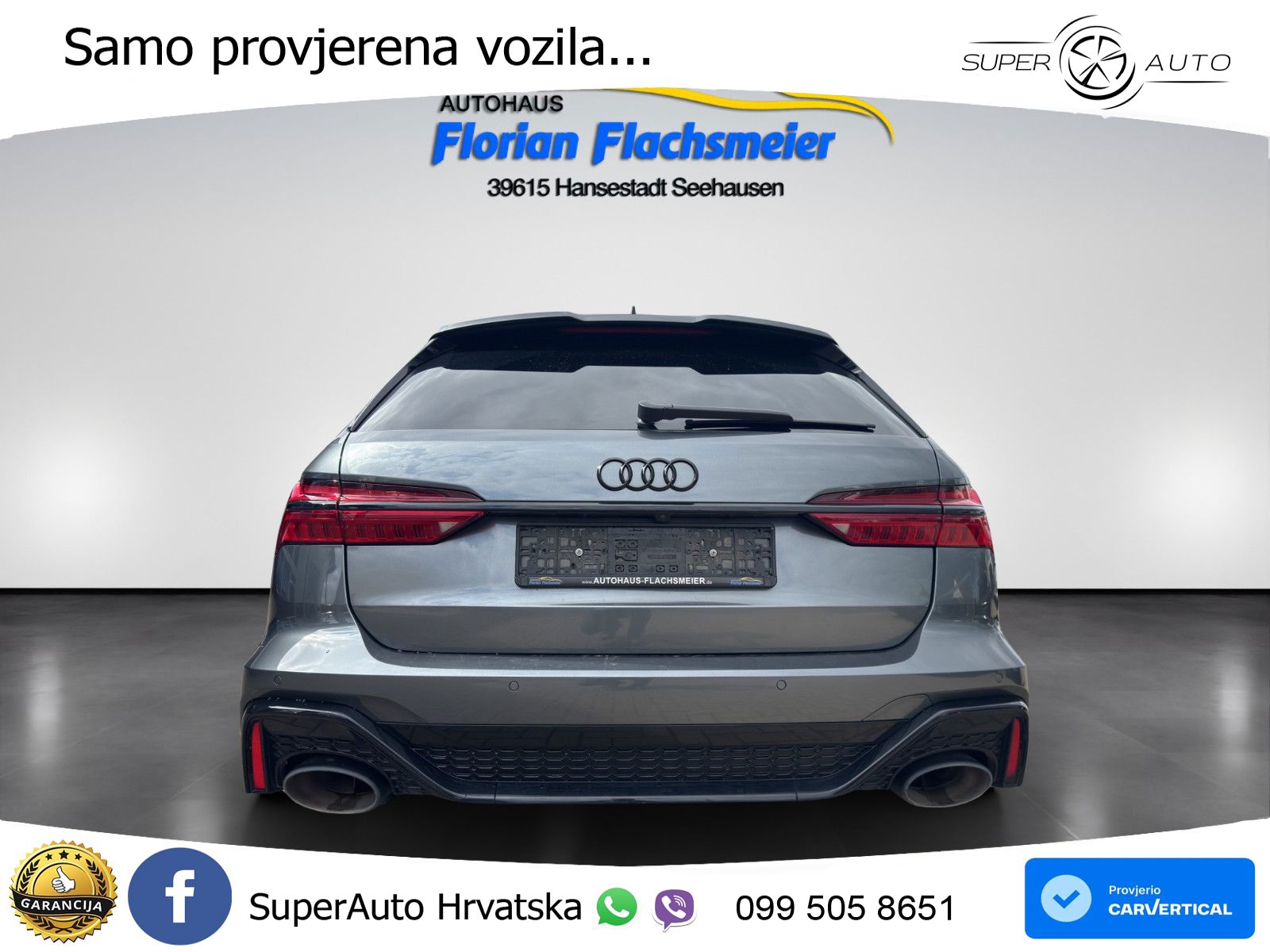 Audi RS6 Avant 4.0 TFSI V8 (600 KS) quattro Tiptronic LED+GR SJED+ACC