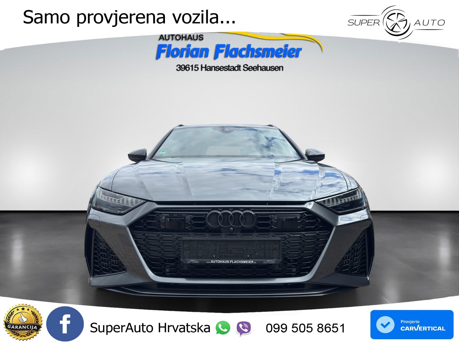 Audi RS6 Avant 4.0 TFSI V8 (600 KS) quattro Tiptronic LED+GR SJED+ACC