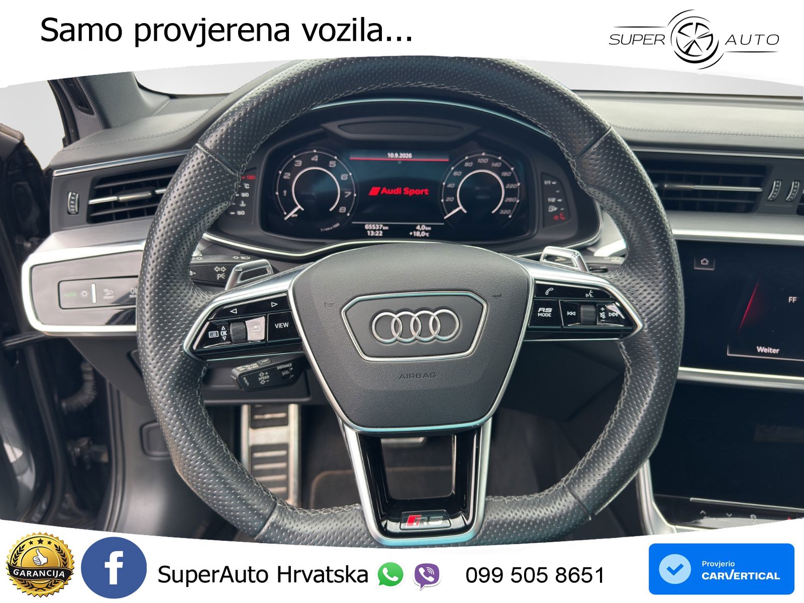 Audi RS6 Avant 4.0 TFSI V8 (600 KS) quattro Tiptronic LED+GR SJED+ACC