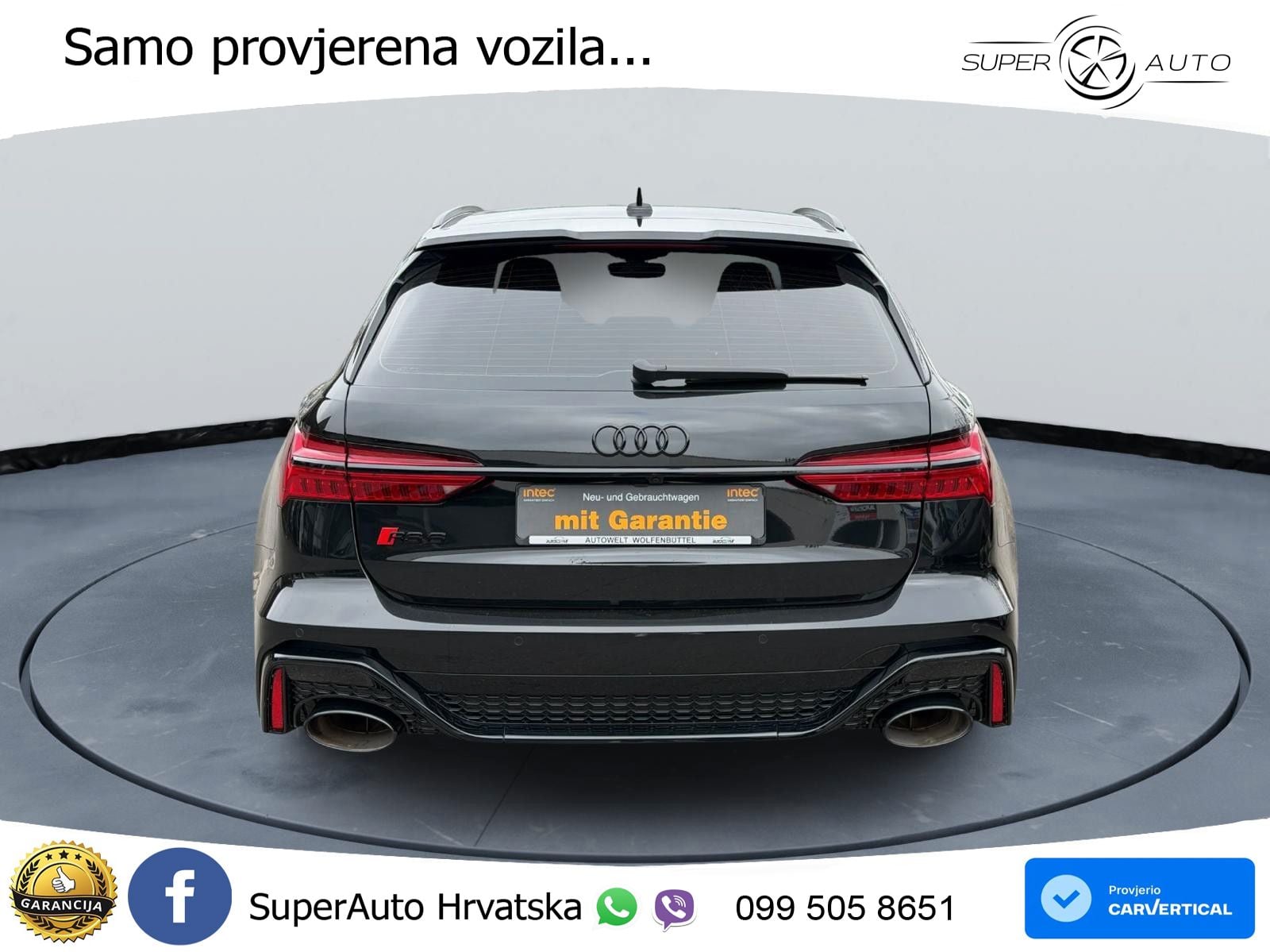 Audi RS6 Avant 4.0 TFSI V8 (600 KS) quattro Tiptronic LED+GR SJED+ACC