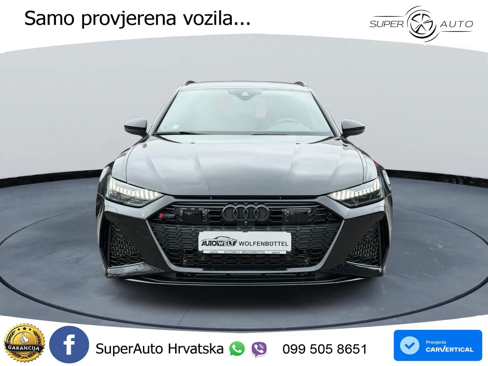 Audi RS6 Avant 4.0 TFSI V8 (600 KS) quattro Tiptronic LED+GR SJED+ACC