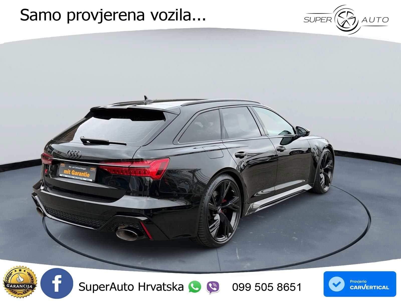 Audi RS6 Avant 4.0 TFSI V8 (600 KS) quattro Tiptronic LED+GR SJED+ACC