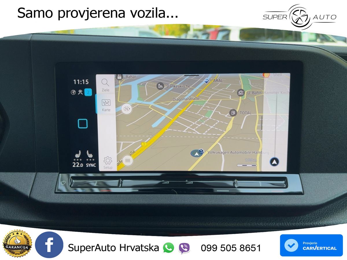 Volkswagen Caddy Kombi 1.5 TSI DSG Rückkamera Standheizung 114 KS