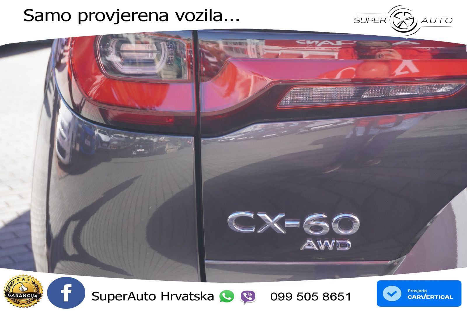 Mazda CX-60 2.5 e-Skyactiv (328 KS) AWD Automatic ACC+HEAD+4xGR SJED+360+PANO
