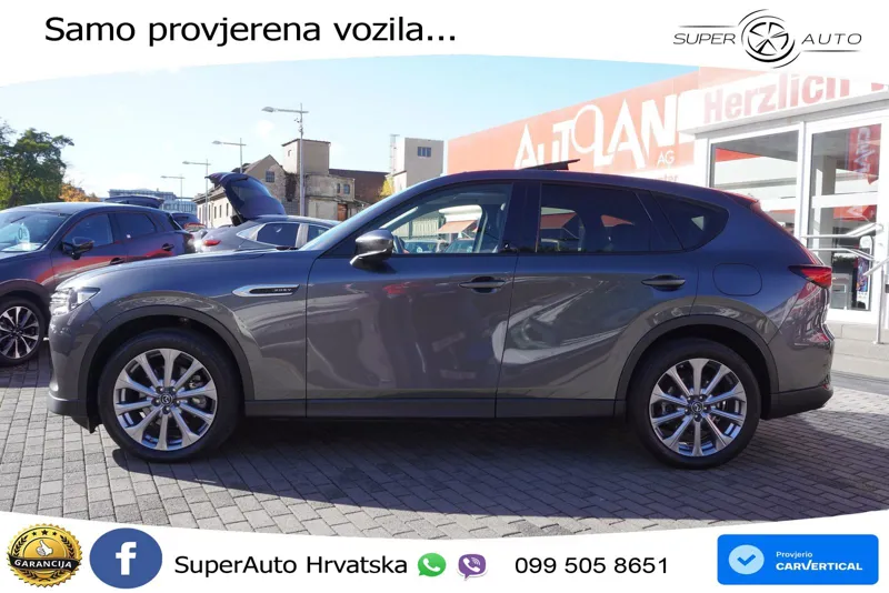Mazda CX-60 2.5 e-Skyactiv (328 KS) AWD Automatic ACC+HEAD+4xGR SJED+360+PANO