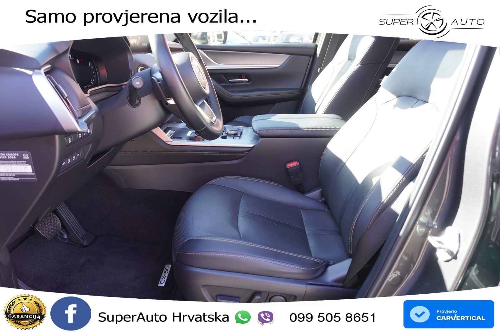 Mazda CX-60 2.5 e-Skyactiv (328 KS) AWD Automatic ACC+HEAD+4xGR SJED+360+PANO