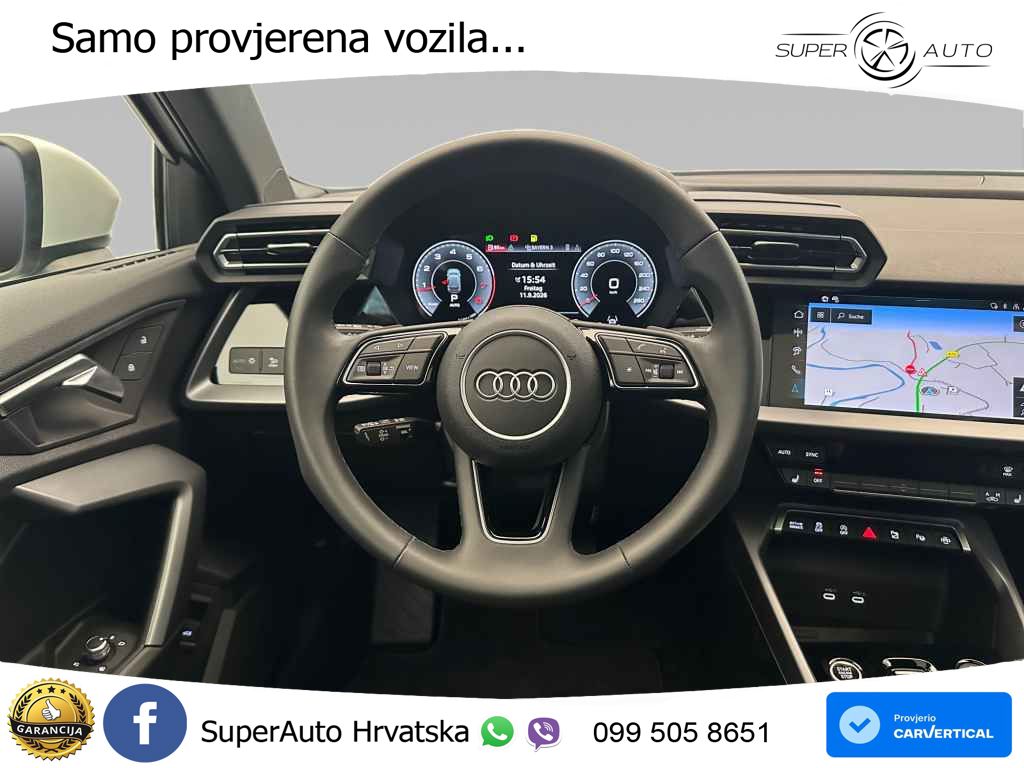 Audi A3 Sportback 30 TFSI (116 KS) Mild Hybrid S tronic LED+GR SJED+ACC