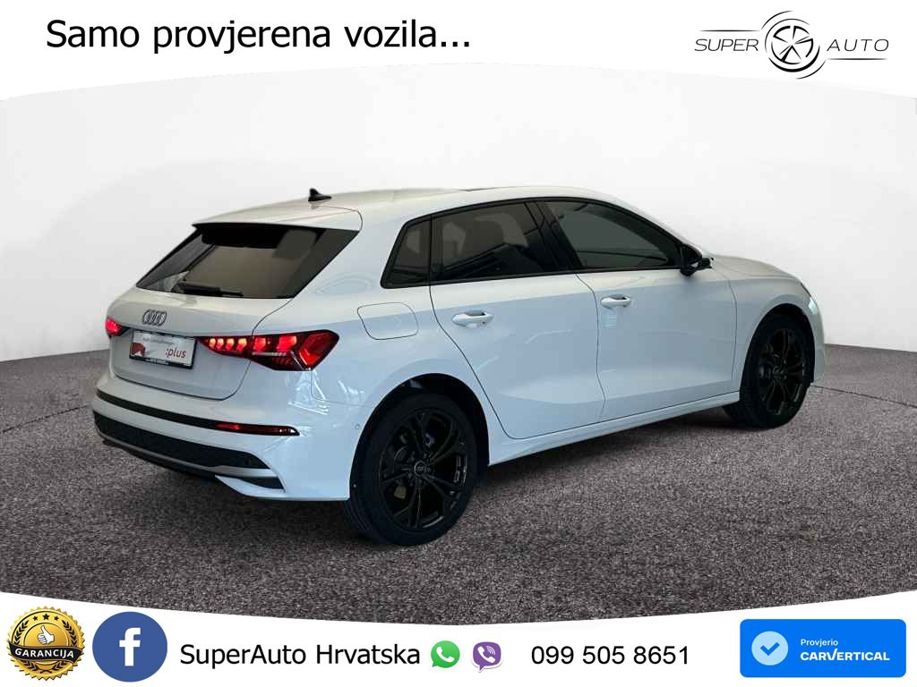 Audi A3 Sportback 30 TFSI (116 KS) Mild Hybrid S tronic LED+GR SJED+ACC
