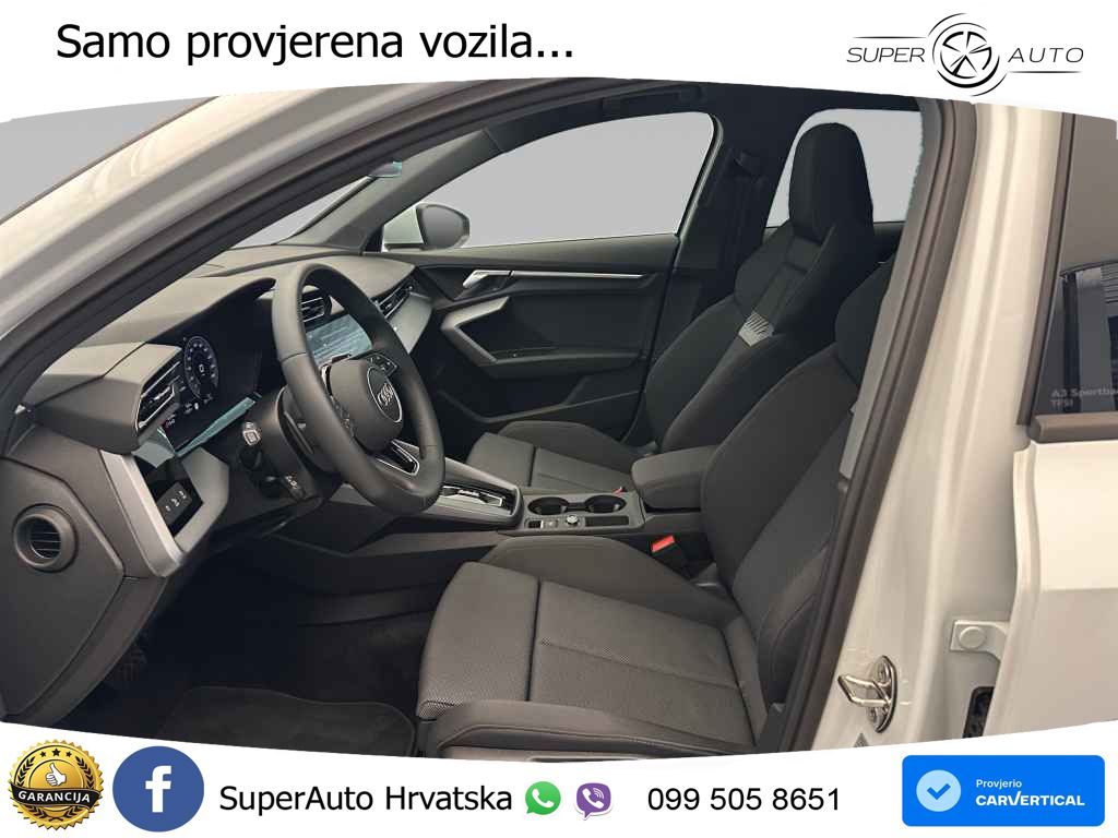 Audi A3 Sportback 30 TFSI (116 KS) Mild Hybrid S tronic LED+GR SJED+ACC