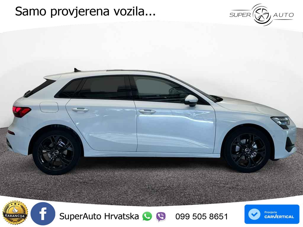 Audi A3 Sportback 30 TFSI (116 KS) Mild Hybrid S tronic LED+GR SJED+ACC