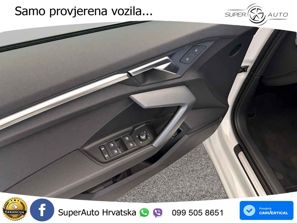 Audi A3 Sportback 30 TFSI (116 KS) Mild Hybrid S tronic LED+GR SJED+ACC