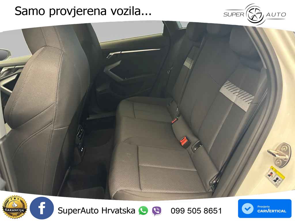 Audi A3 Sportback 30 TFSI (116 KS) Mild Hybrid S tronic LED+GR SJED+ACC