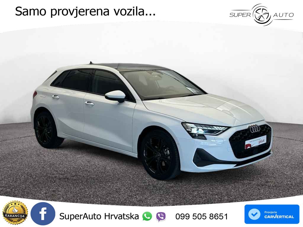 Audi A3 Sportback 30 TFSI (116 KS) Mild Hybrid S tronic LED+GR SJED+ACC