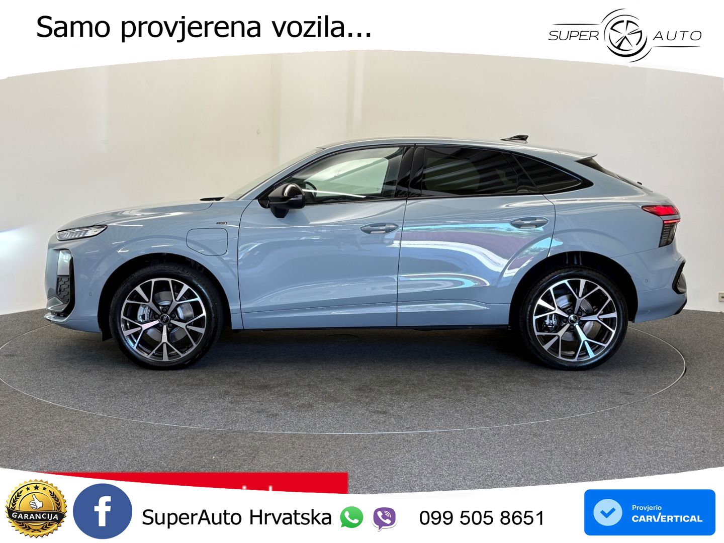 Audi Q3 Sportback 1.5 TFSIe (272 KS) S tronic LED+GR SJED+ACC